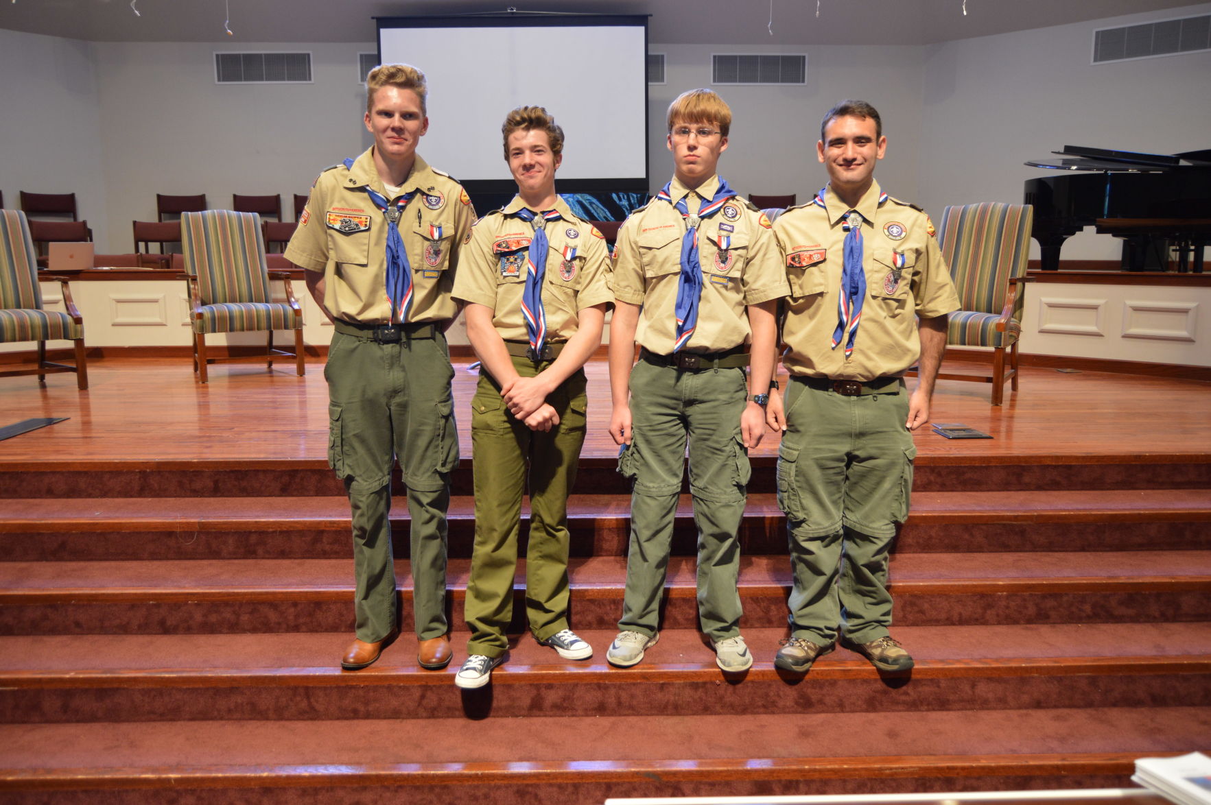 Scouts earn Eagle rank